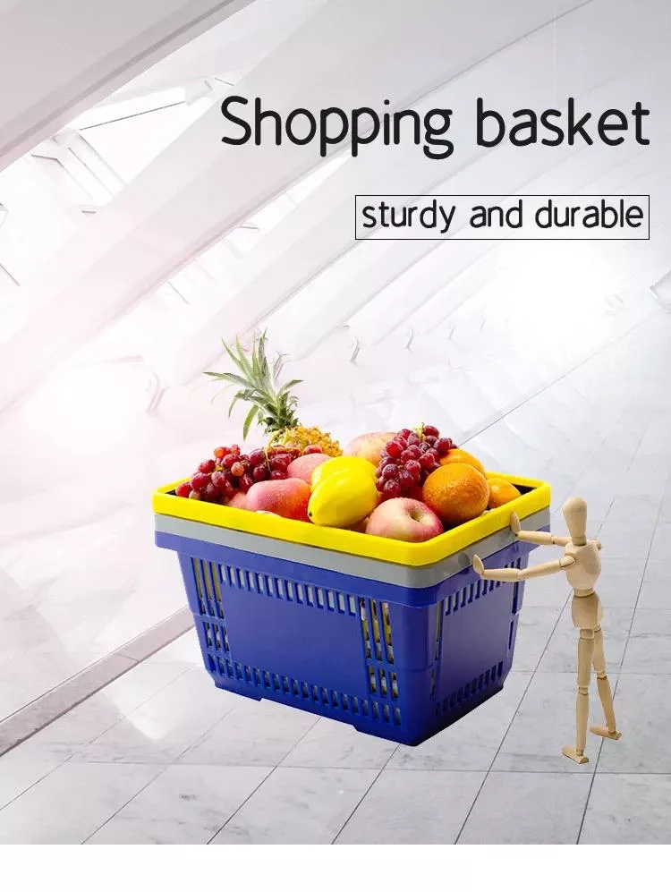 Factory Direct Sales Plastic Hanging Storage Basket for Shopping