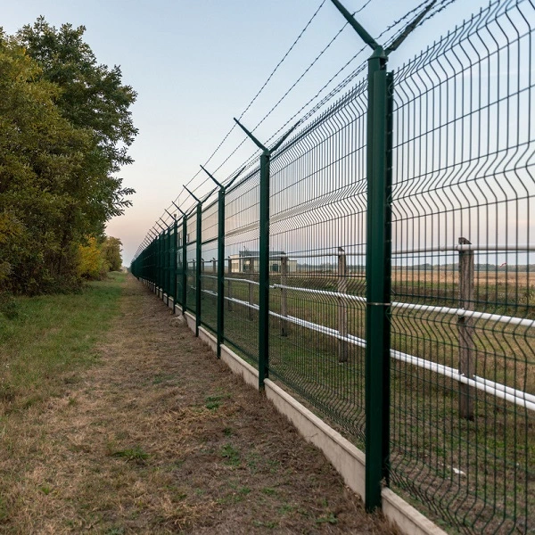 3D Panel Fence /3D Curved Fence/Wire Fence/China 3D Curved Wire Mesh Fencing/3D V Profiled Mesh Panels/3D Curvy Welded Wire Mesh Fence