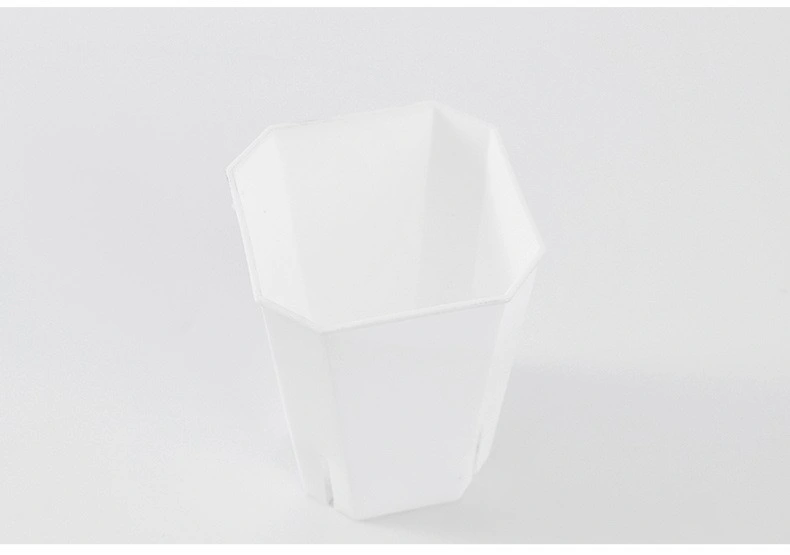 9*12.5cm Small Clear Transparent Tall Square Plastic Succulent Cactus Flower Nursery Pot