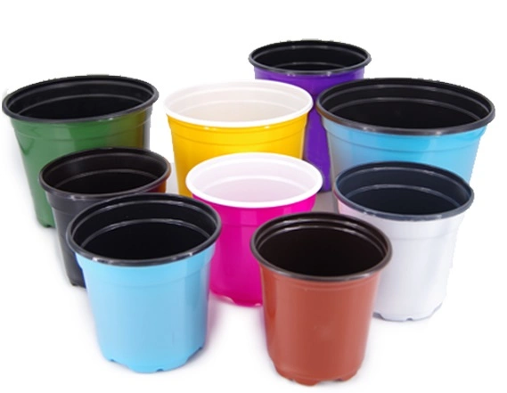Round Pots, Flower Pots, Planters, Nursery Pots, Plastic Garden Pots