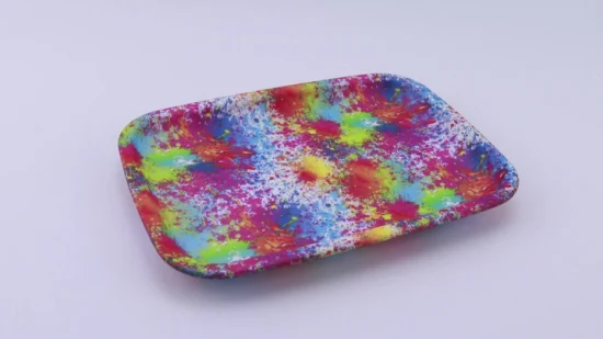 Factory Direct Sale Platinum Cured Silicone Custom Rolling Tray Rolling Smoking