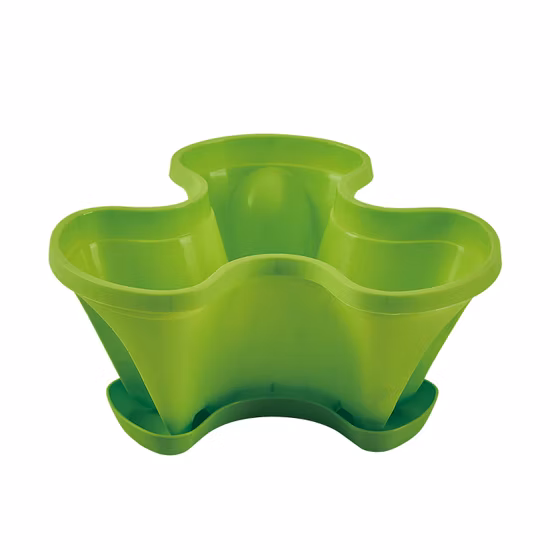 Vertical Decoration Plastic Flower Pot (KD3321)