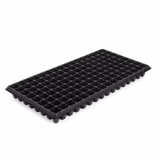 Hot Selling Reusable PS Plastic Seed Germination Tray 50, 72, 128, 200 Cells Seedling Plug Trays Seed Starting and Propagation