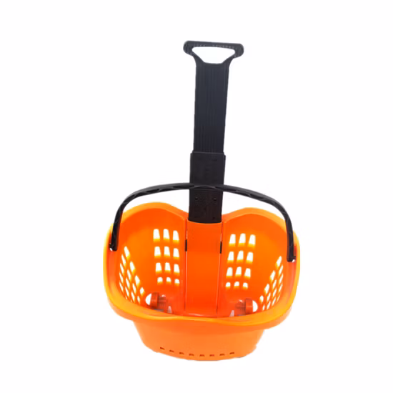 Hot Sale Plastic Hanging Shopping Basket for Vegetable