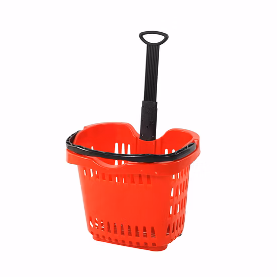 Hot Sale Plastic Hanging Shopping Basket for Vegetable