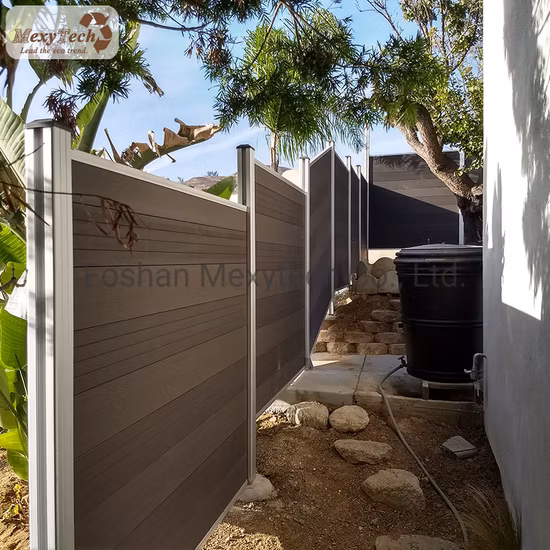 Wholesale Wood Plastic Composite Fencing Garden Board Privacy WPC Fence