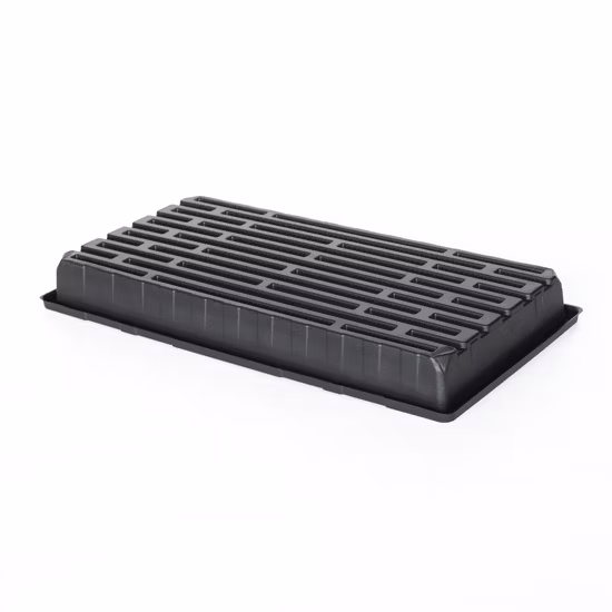 Hot Selling Reusable PS Plastic Seed Germination Tray 50, 72, 128, 200 Cells Seedling Plug Trays Seed Starting and Propagation