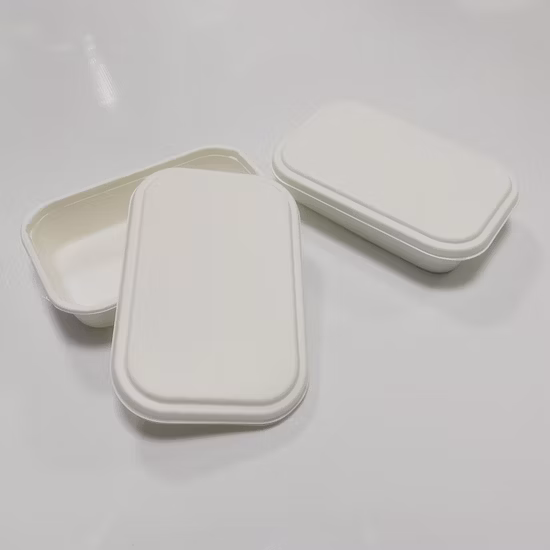 Sugarcane Bagasse Disposable Recyclable Biodegradable Paper Pulp Tray